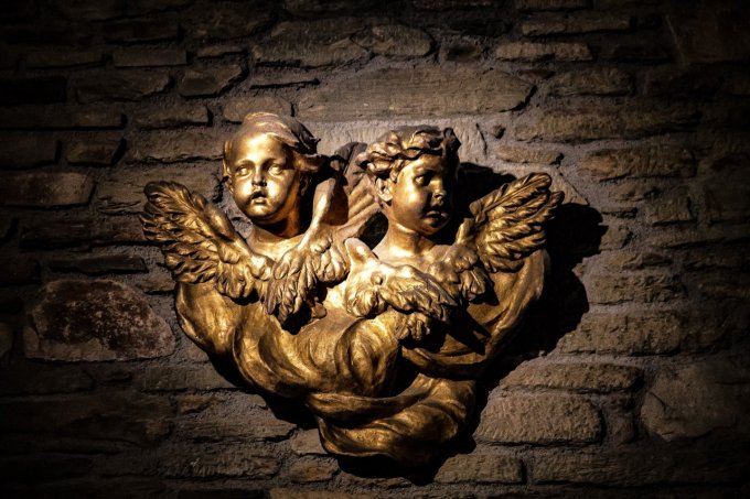 Angelots en 45*30 cm