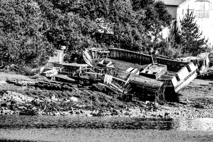 EPAVES A AUDIERNE EN 60*40 CM