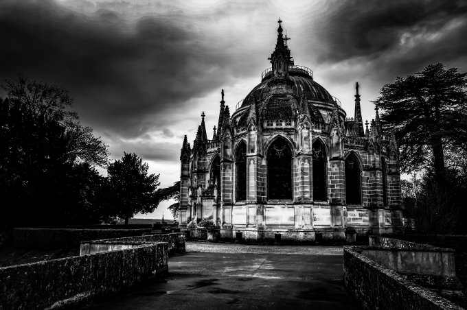 Chapelle Royale de Dreux en 75*50cm